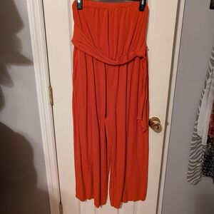 ePretty Vibrant Orange Jumpsuit